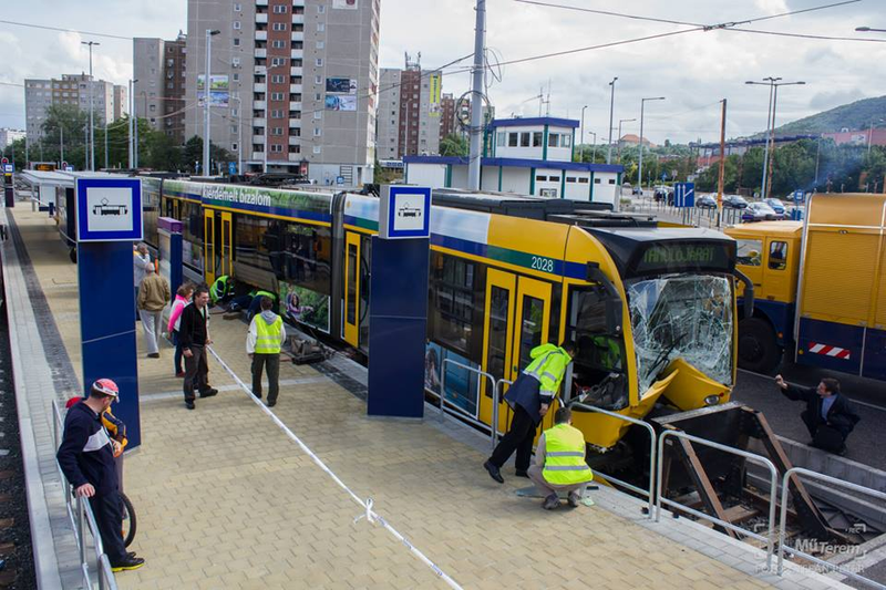 Illustration for article titled The World's Longest Tram Got A Bit Shorter After This Crash